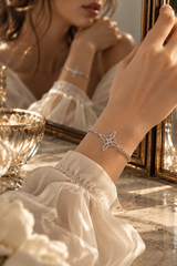 Fleur Silver Bracelet
