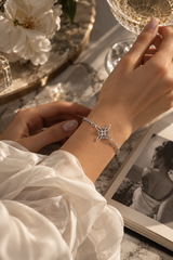 Fleur Silver Bracelet