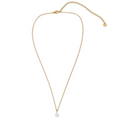 Women’s Pear-Shaped Pendant Necklace – Elegant Gold Drop Design-Necklaces-Admires Jewellery-Gold-Admires Jewellery