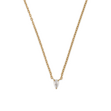 Women’s Pear-Shaped Pendant Necklace – Minimal Elegant Teardrop Design-Necklaces-Admires Jewellery-Admires Jewellery