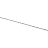 Women's Twisted Chain Bracelet - Elegant Blessed Design in Sterling Silver-Bracelets-Admires Jewellery-Admires Jewellery