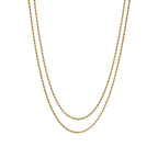 Women’s Two-Layer Charm Necklace – Confident Dual-Tone Design-Necklaces-Admires Jewellery-Gold-Admires Jewellery